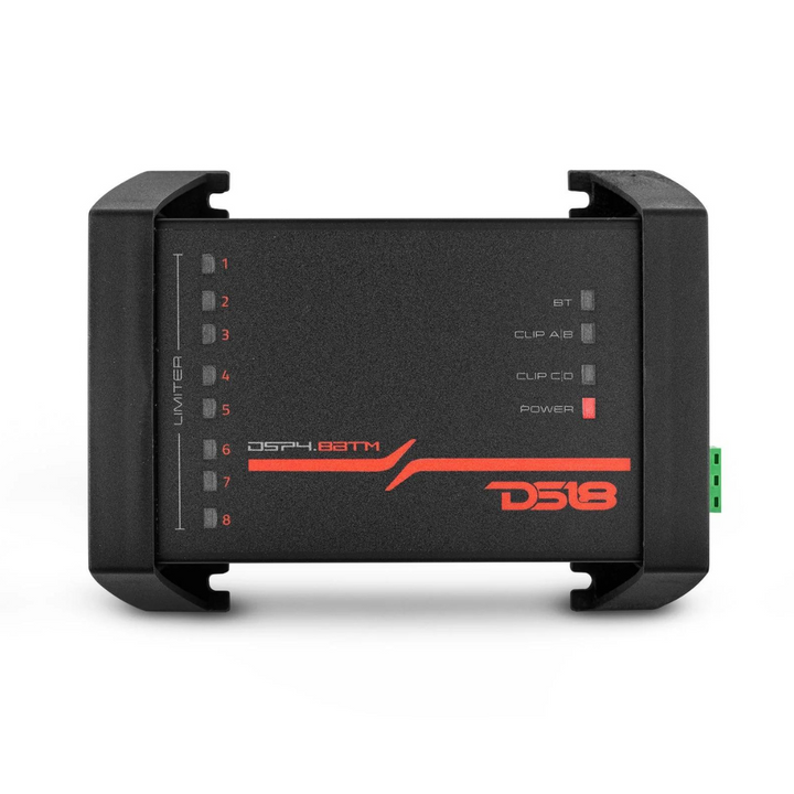 DS18 DSP4.8BTM Procesador de Sonido Digital de 8 Canales con 4 Entradas Rca y Bluetooth