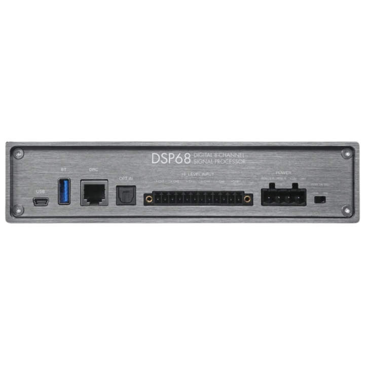 Musway DSP68 Advanced Digital Sound Processor with PC/APP Control - 6-Channel In and 8-Channel Out