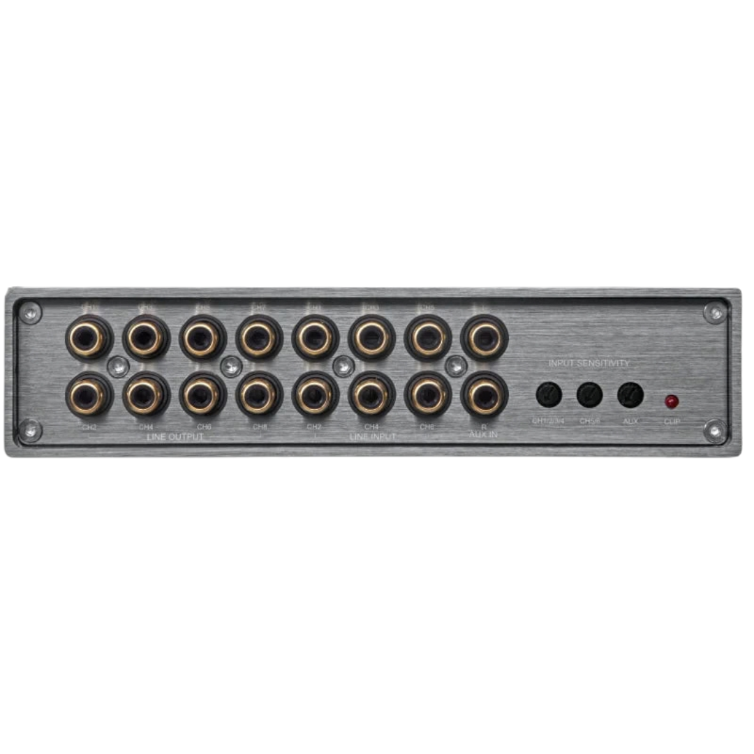 Musway DSP68 Advanced Digital Sound Processor with PC/APP Control - 6-Channel In and 8-Channel Out