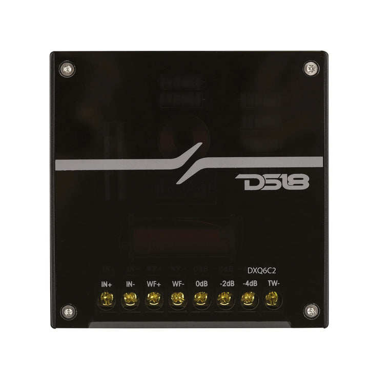 DS18 DXQ 6.5" 2-Way Component Set with Yellow Straw Cone - 150 Watts Rms 4-ohm