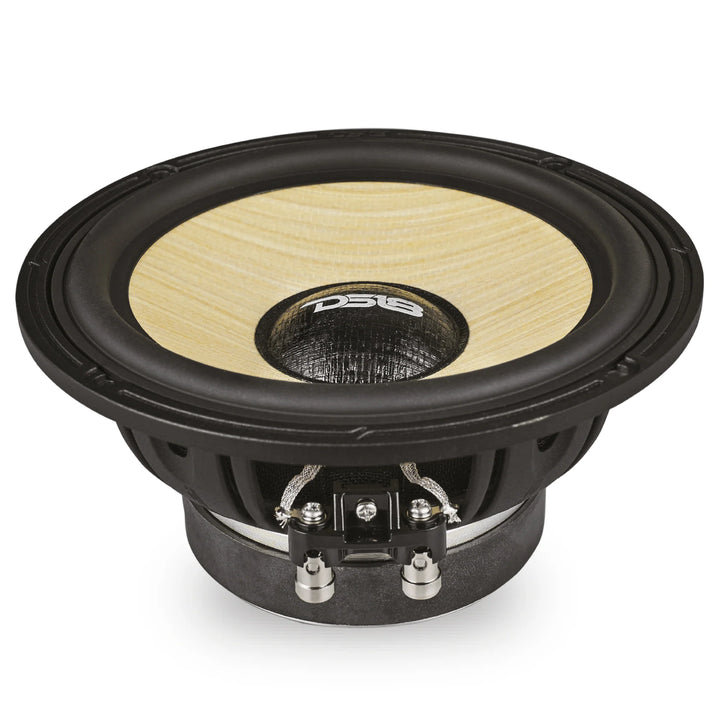 DS18 DXQ 6.5" 2-Way Component Set with Yellow Straw Cone - 150 Watts Rms 4-ohm