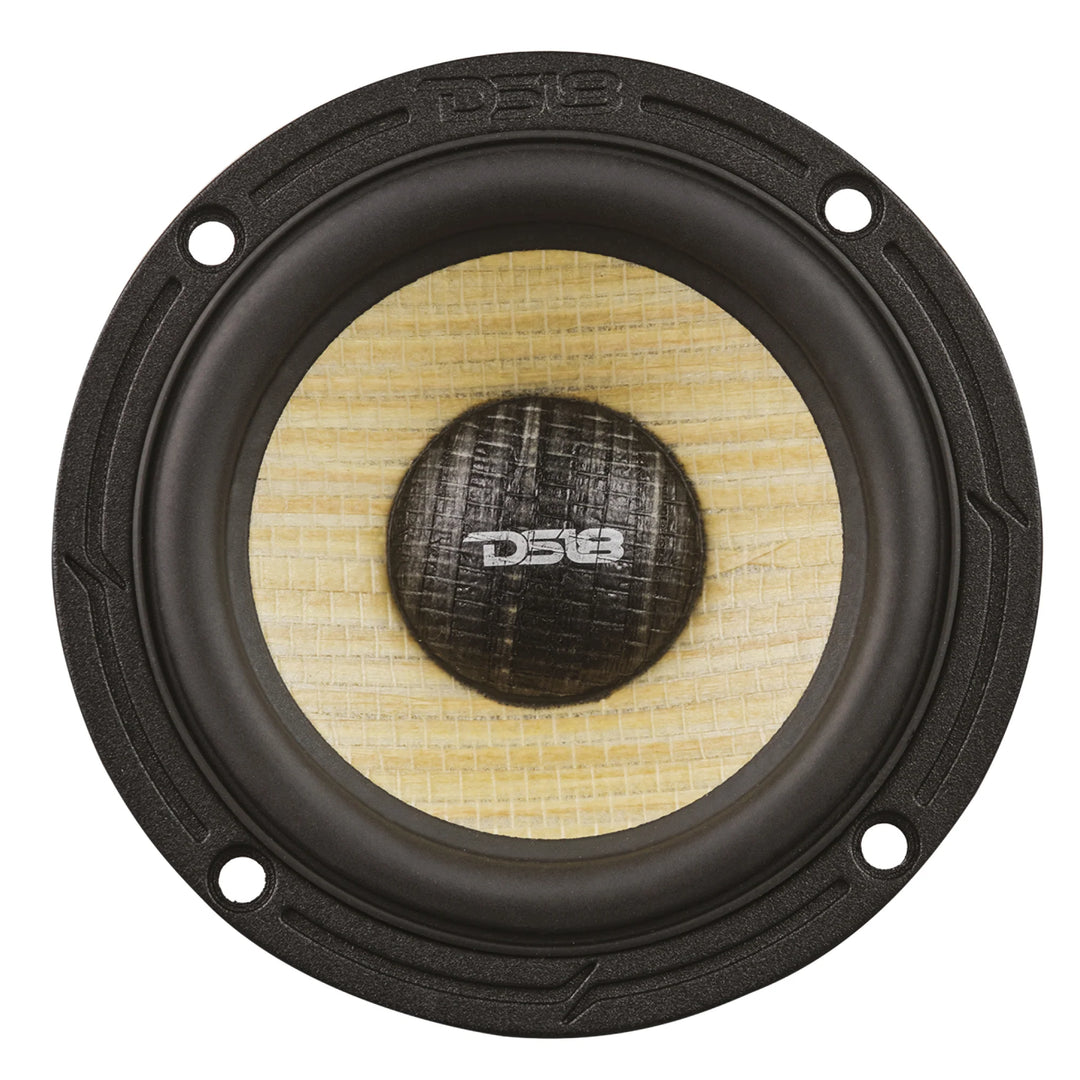 DS18 DXQ 6.5" 3-Way Component Set with Yellow Straw Cone - 150 Watts Rms 4-ohm