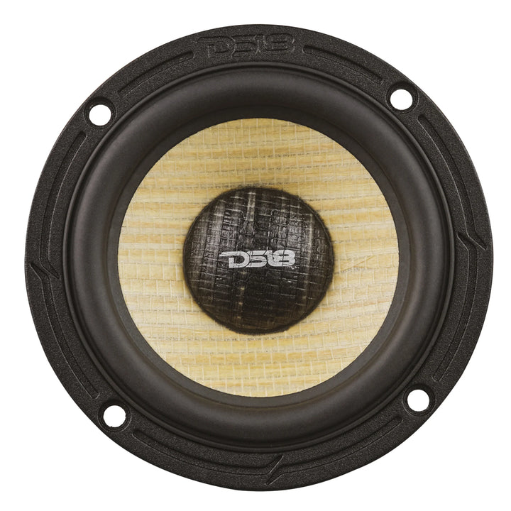 DS18 DXQ 6.5" 3-Way Component Set with Yellow Straw Cone - 150 Watts Rms 4-ohm
