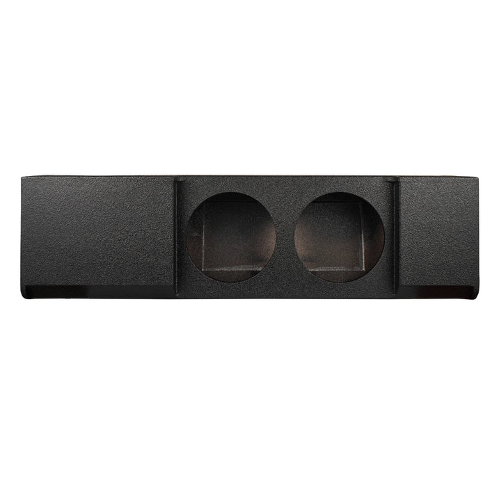 DS18 Dual 12" Underseat Downfire Subwoofer Enclosure - Fits 2009-Up Ford F-150 & 2017-2026 Super Duty F-250/F-350 Crew Cabs