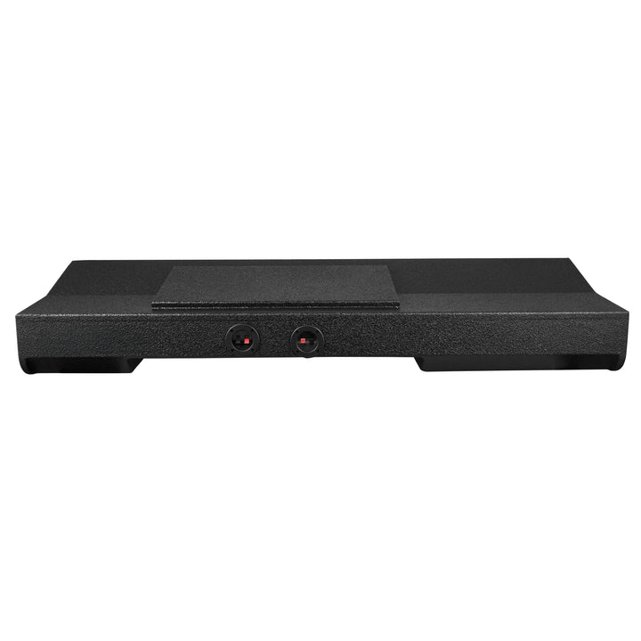 DS18 Dual 12" Underseat Downfire Subwoofer Enclosure - Fits 2009-Up Ford F-150 & 2017-2026 Super Duty F-250/F-350 Crew Cabs