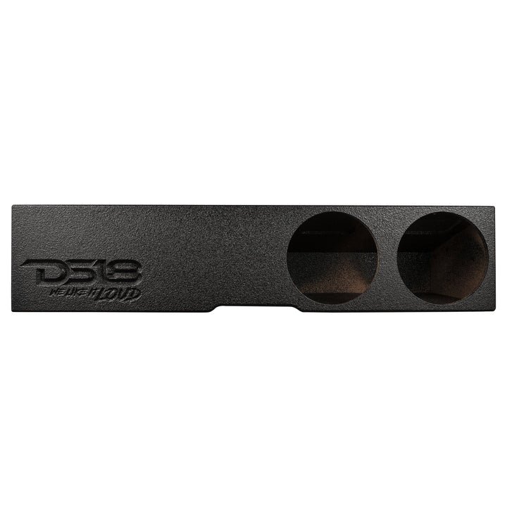 DS18 Dual 10" Front Firing Ported Under Seat Subwoofer Enclosure - Fits 2019-2024 Chevy Silverado and GMC Sierra