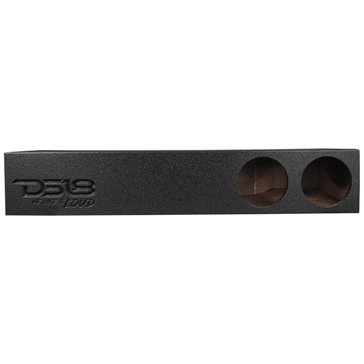 DS18 Dual 8" Underseat Front Firing Subwoofer Enclosure - Fits 2019-2026 Dodge Ram Crew Cab