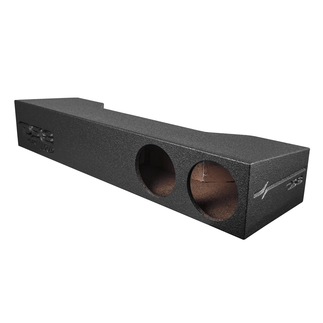 DS18 Dual 8" Underseat Front Firing Subwoofer Enclosure - Fits 2019-2026 Dodge Ram Crew Cab