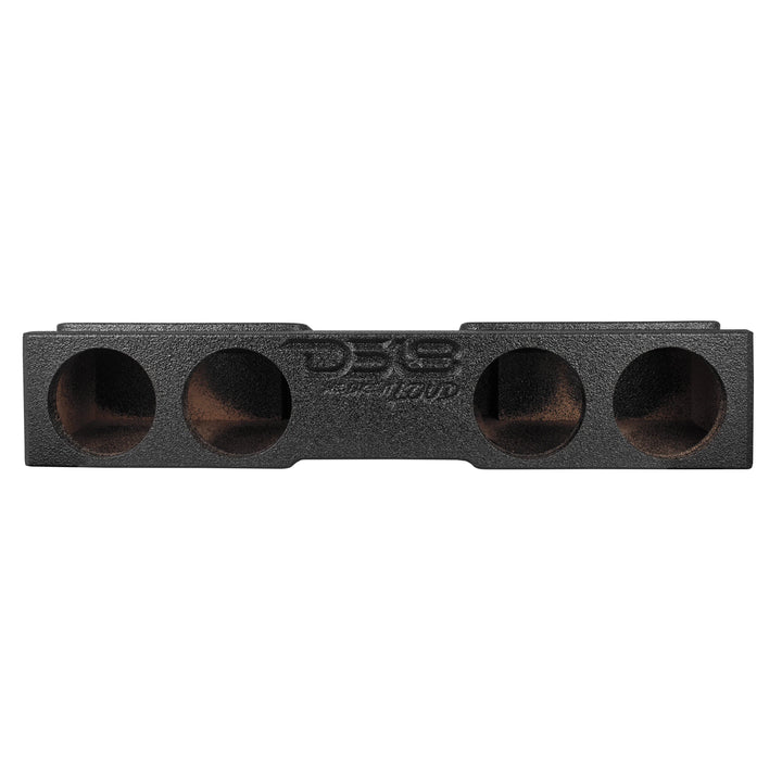 DS18 Quad 8" Front Firing Ported Under Seat Subwoofer Enclosure - Fit 2007-2026 Chevy Silverado or GMC Sierra Crew Cab