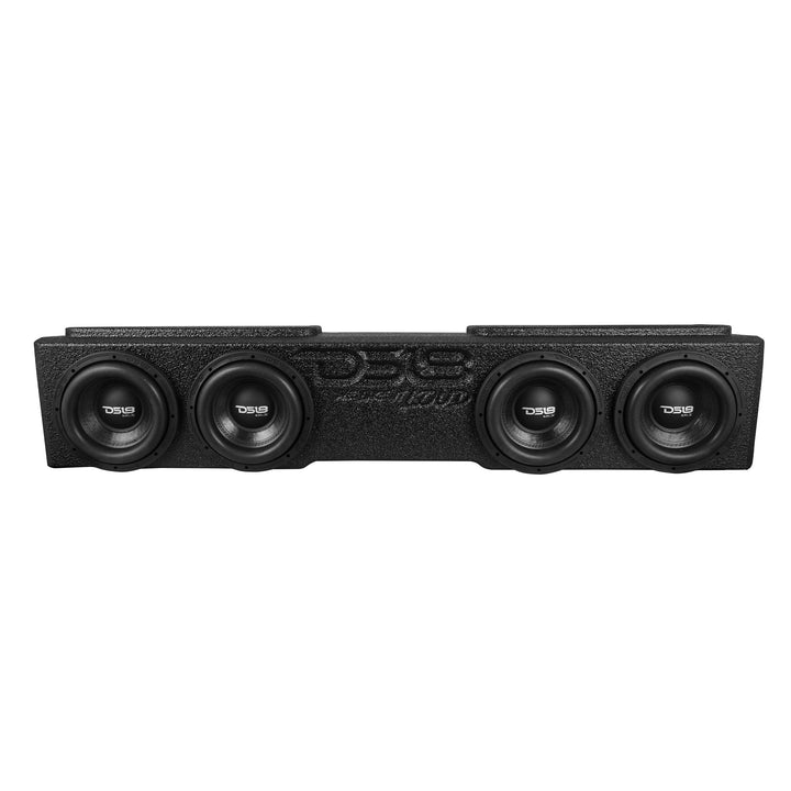 2009-2024 Ford F-150 or Super Duty Crew Cabs - DS18 Quad 8" Front Firing Ported Under Seat Subwoofer Enclosure