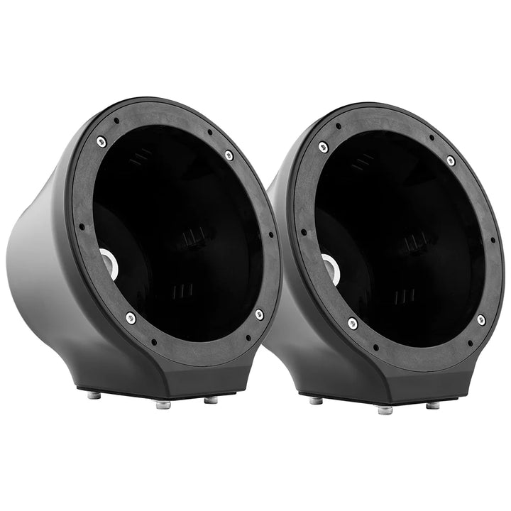 DS18 6.5” Universal Flat Mount Speaker Pod - Fits Jet Skis, Jeeps and Motorcycles