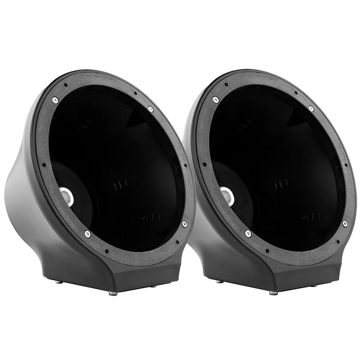 DS18 8” Universal Flat Mount Speaker Pod - Fits Jet Skis, Jeeps and Motorcycles