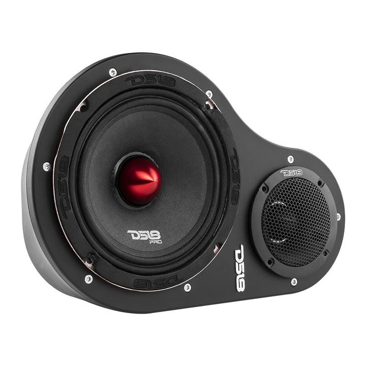 DS18 Combo - 2x PRO-X6.4BM Mid-Range Loudspeakers with 2x GTX1XL Tweeters and 2x Speaker Pods