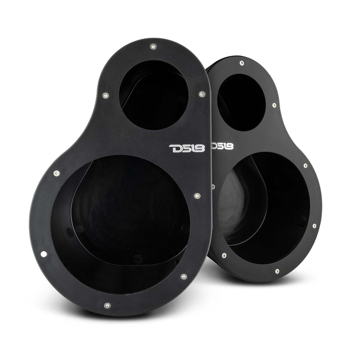 DS18 Combo - 2x PRO-X6.4BM Mid-Range Loudspeakers with 2x PRO-TWN5 Tweeters and 2x Speaker Pods