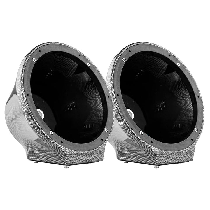 DS18 8” Universal Flat Mount Speaker Pod - Fits Jet Skis, Jeeps and Motorcycles