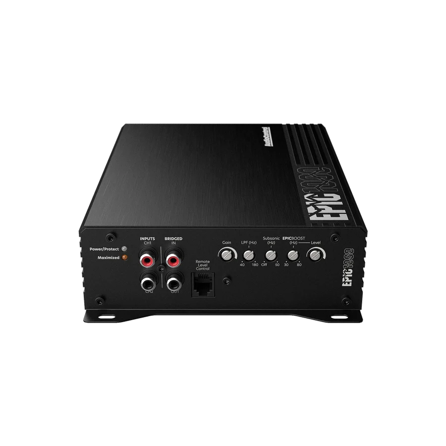 AudioControl EPIC1000 Monoblock Subwoofer Amplifier - 1000 Watts Rms @ 1-ohm