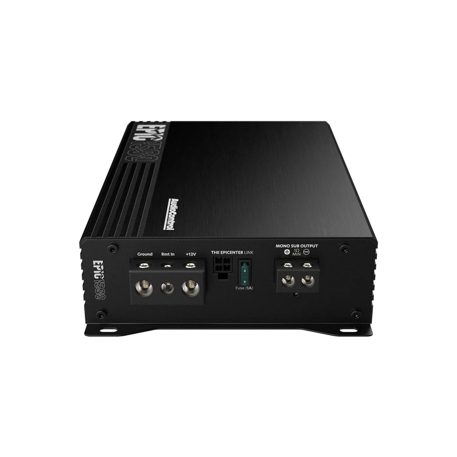 AudioControl EPIC1500 Monoblock Subwoofer Amplifier - 1500 Watts Rms @ 1-ohm