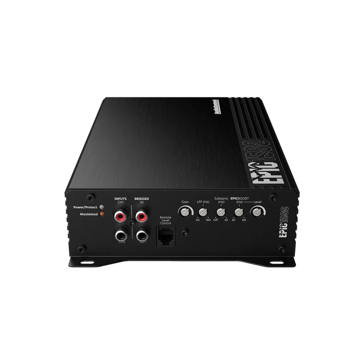 AudioControl EPIC1500 Monoblock Subwoofer Amplifier - 1500 Watts Rms @ 1-ohm