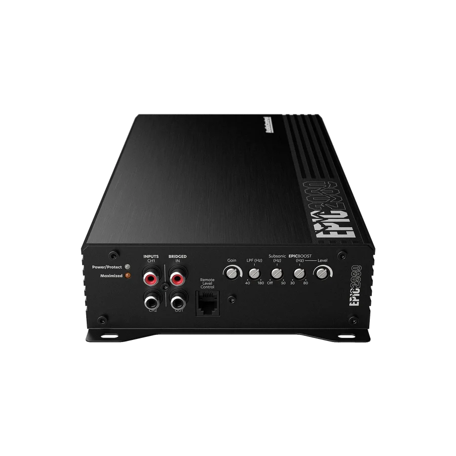 AudioControl EPIC2000 Monoblock Subwoofer Amplifier - 2000 Watts Rms @ 1-ohm