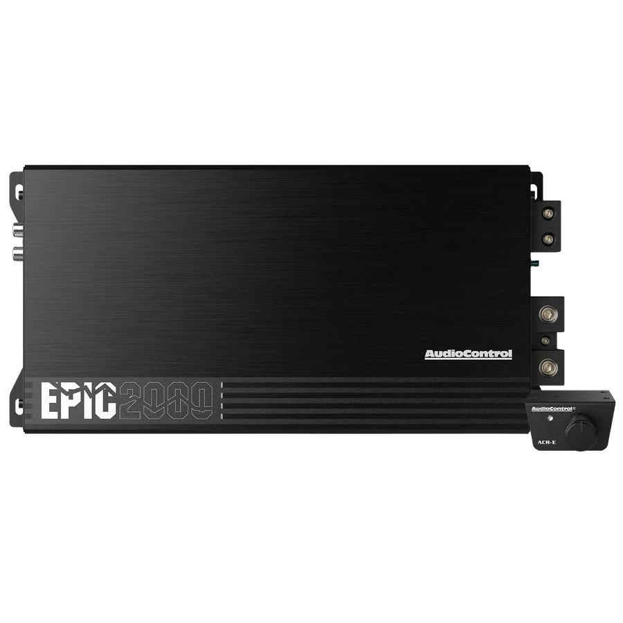 AudioControl EPIC2000 Monoblock Subwoofer Amplifier - 2000 Watts Rms @ 1-ohm