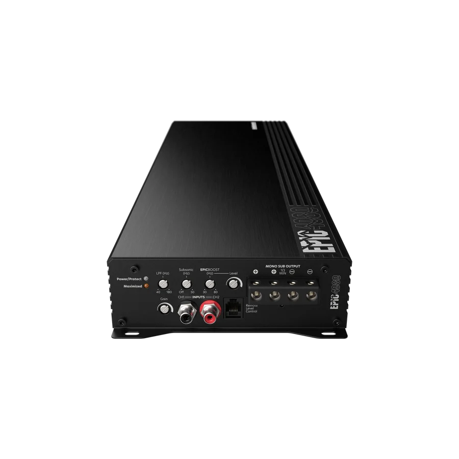 AudioControl EPIC4000 Monoblock Subwoofer Amplifier - 4000 Watts Rms @ 1-ohm