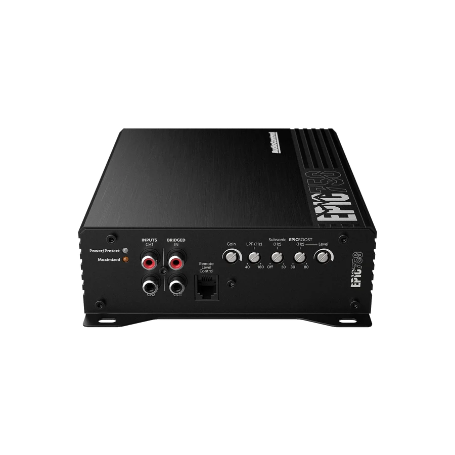 AudioControl EPIC750 Monoblock Subwoofer Amplifier - 750 Watts Rms @ 1-ohm