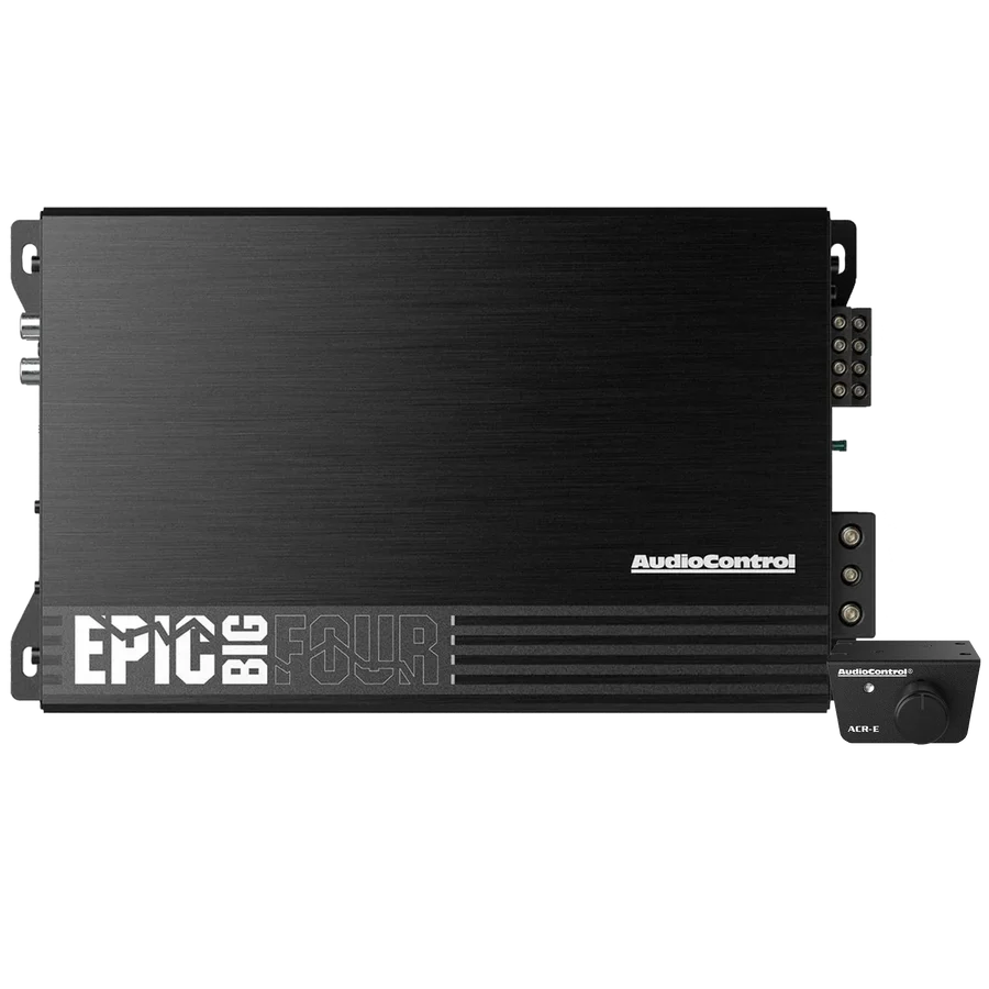 AudioControl EPICBIGFOUR 4-Channel Amplifier - 4 x 200 Watts Rms @ 4-ohm