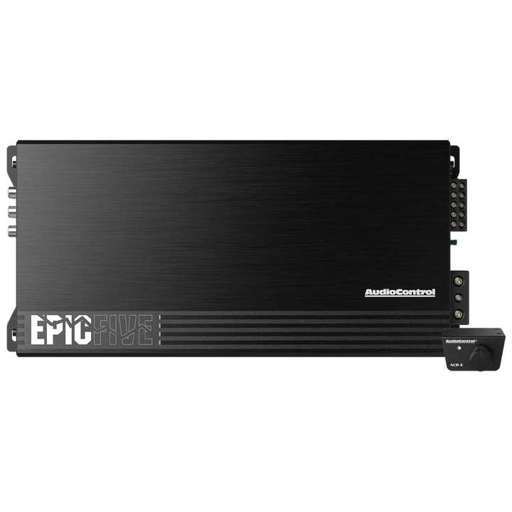AudioControl EPICFIVE 5-Channel Amplifier - 4 x 75 Watts Rms @ 4-ohm + 700 Watts Rms @ 1-ohm