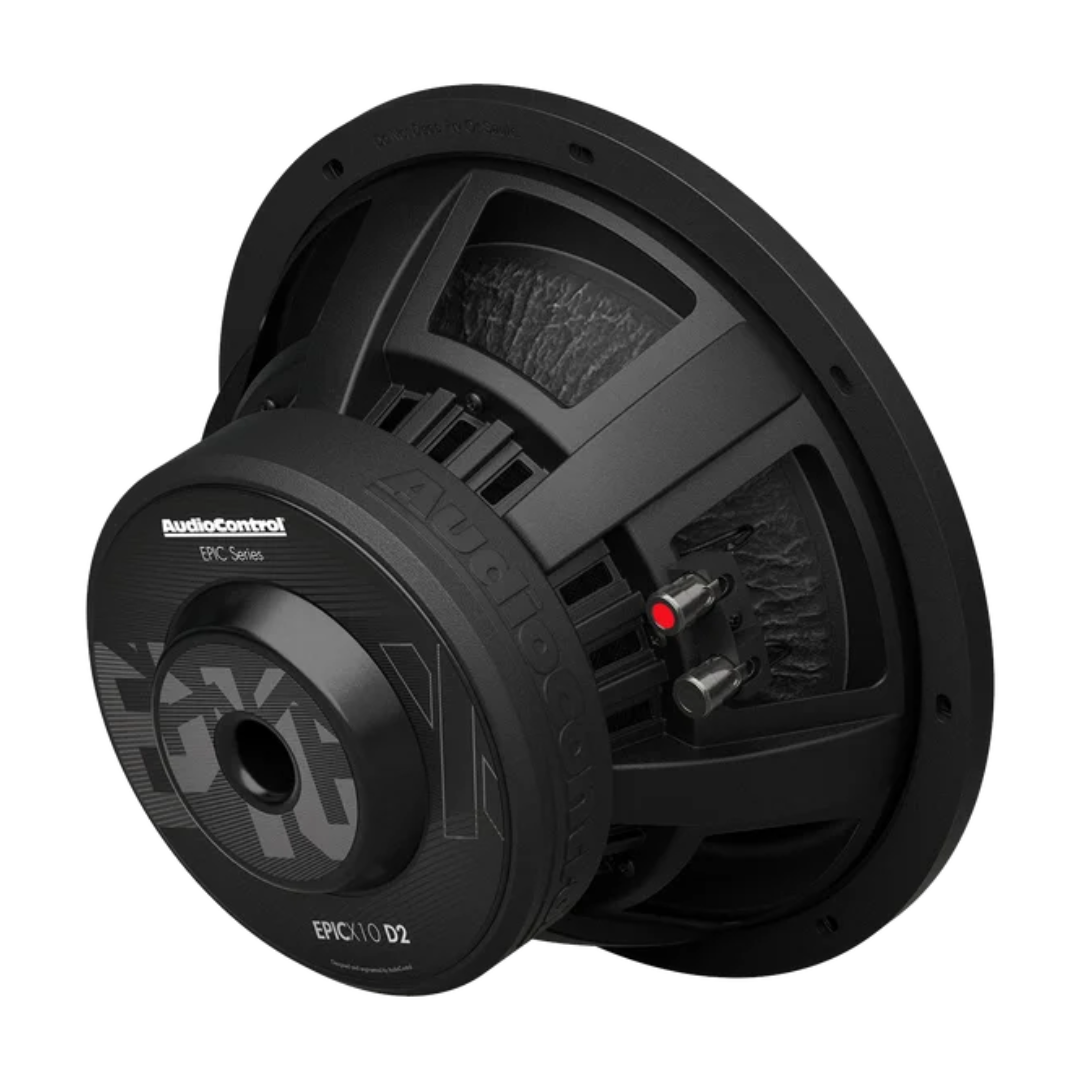 AudioControl EPICX 10" Subwoofer - 500 Watts Rms Dual 4-ohm or 2-ohm