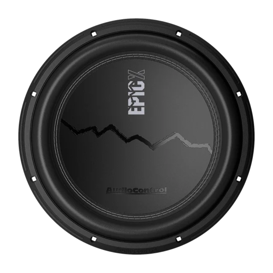 AudioControl EPICX 12" Subwoofer - 500 Watts Rms Dual 4-ohm or 2-ohm