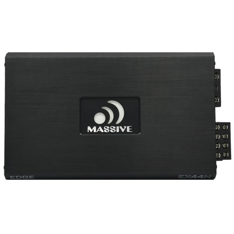 Massive Audio EX44N 4-Channel Amplifier - 4 x 100 Watts Rms @ 4-ohm
