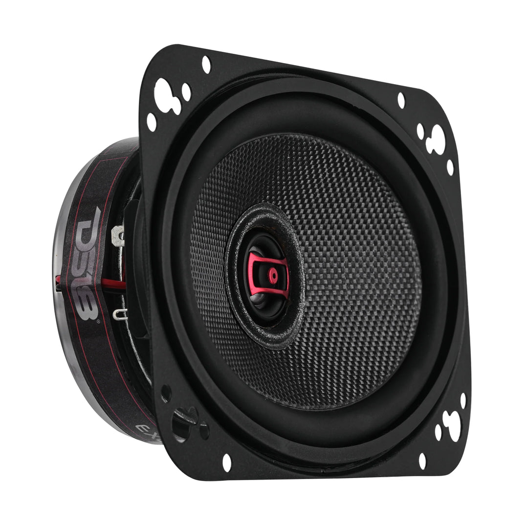 DS18 EXL-SQ4.6 4x6" 2-Way Coaxial Speakers - 60 Watts Rms 3-ohm
