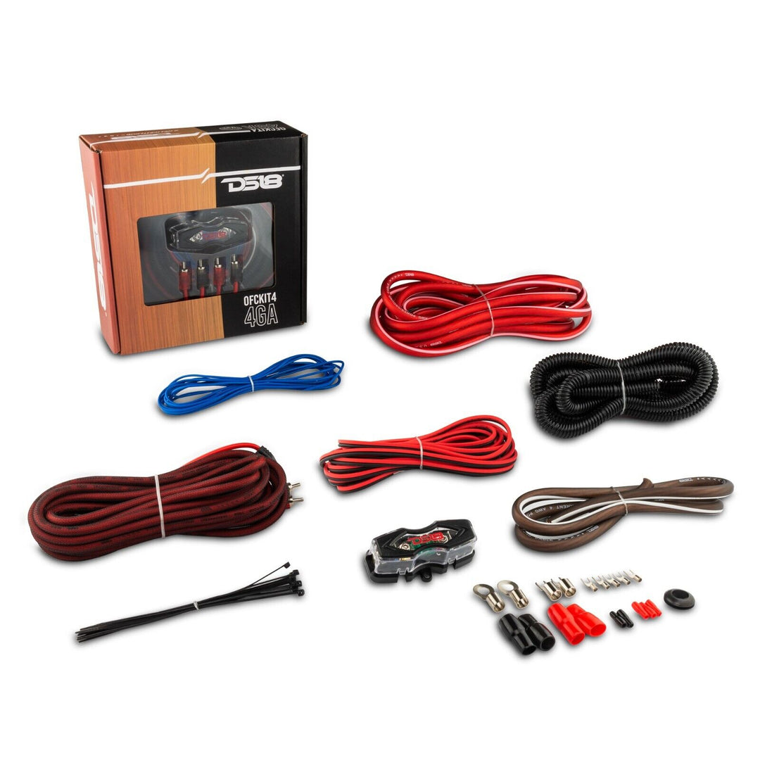 Chevy Tahoe o Suburban 2015-2020 - Paquete de altavoces serie DS18 EXL-SQ con amplificador y kit de amplificador