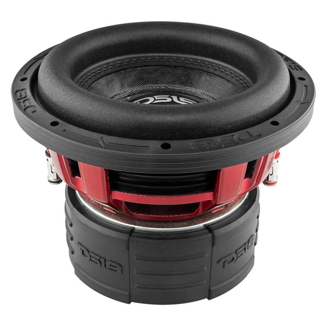 Subwoofer DS18 EXL-X8.4D de 8" con bobina móvil de aluminio negro de 2,5" - 600 vatios Rms 4 ohmios DVC