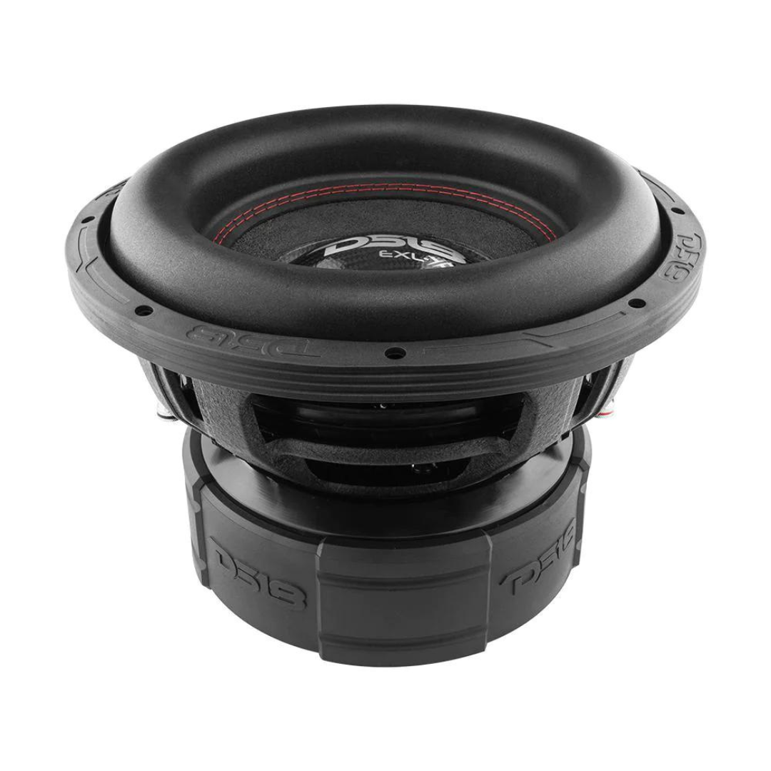 DS18 EXL-XX12.4DHE Subwoofer de 12" con bobina móvil de aluminio negro de 3" - 2000 vatios Rms 4 ohmios DVC