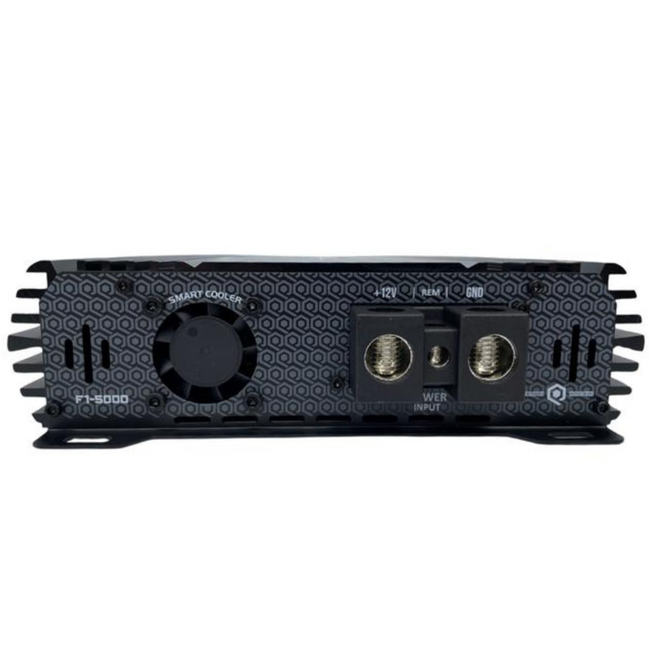 Soundqubed F1-5000 1-Channel Class D Full-Range Amplifier - 5,000 Watts Rms @ 1-ohm