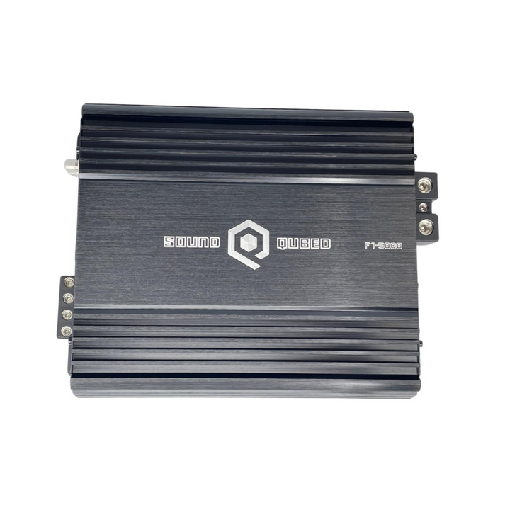 Soundqubed F1-5000 Amplificador de rango completo clase D de 1 canal - 5000 vatios Rms a 1 ohmio