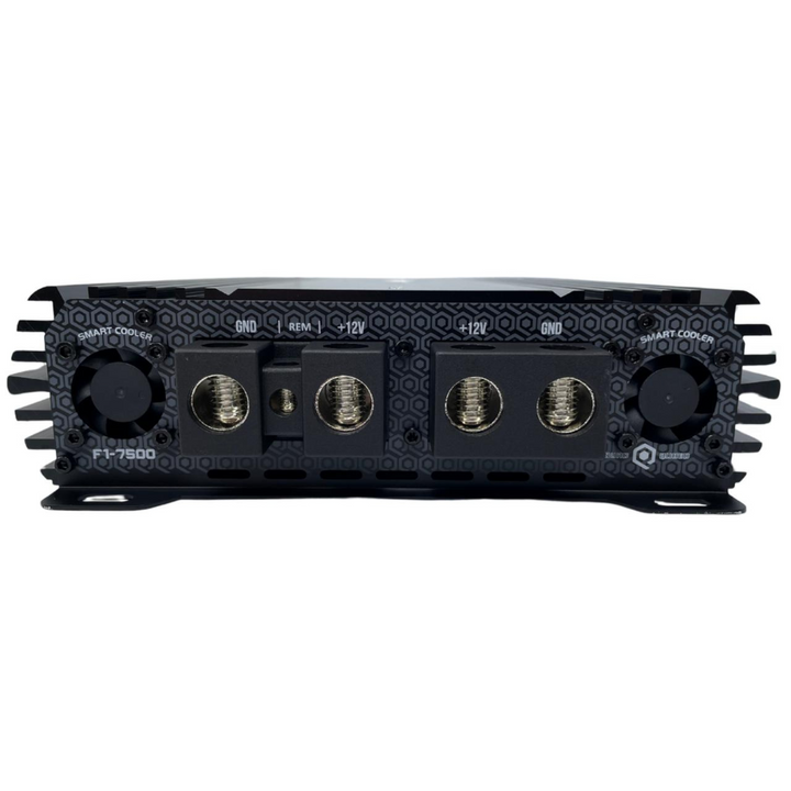 Soundqubed F1-7500 1-Channel Class D Full-Range Amplifier - 7,500 Watts Rms @ 1-ohm
