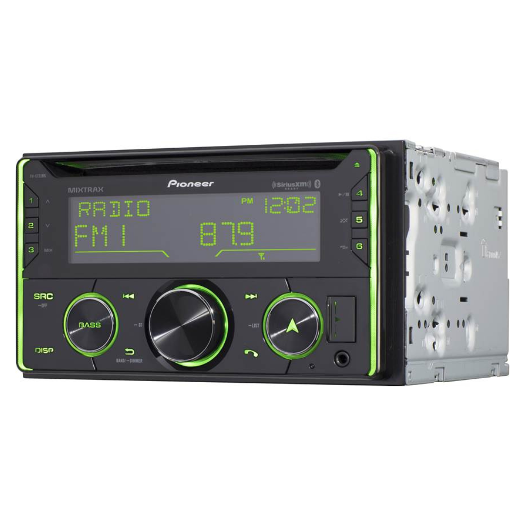Pioneer FH-S520BT Double-Din CD Receiver with Bluetooth and Smart Sync