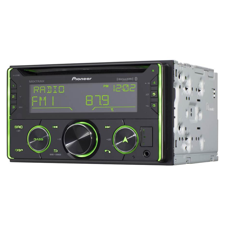 Pioneer FH-S520BT Double-Din CD Receiver with Bluetooth and Smart Sync