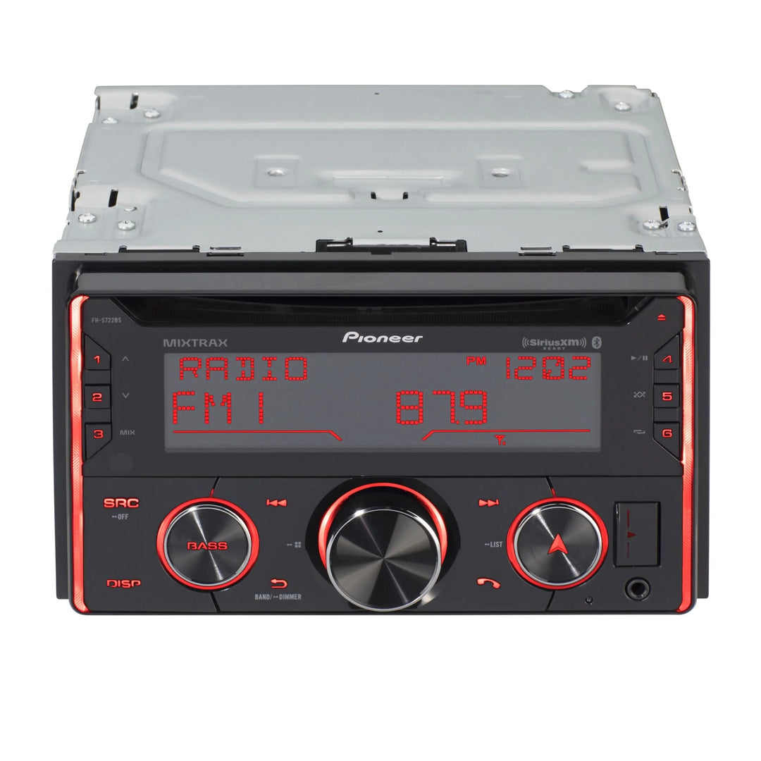 Pioneer FH-S722BS Double-Din CD Receiver with Bluetooth, Alexa and Smart Sync
