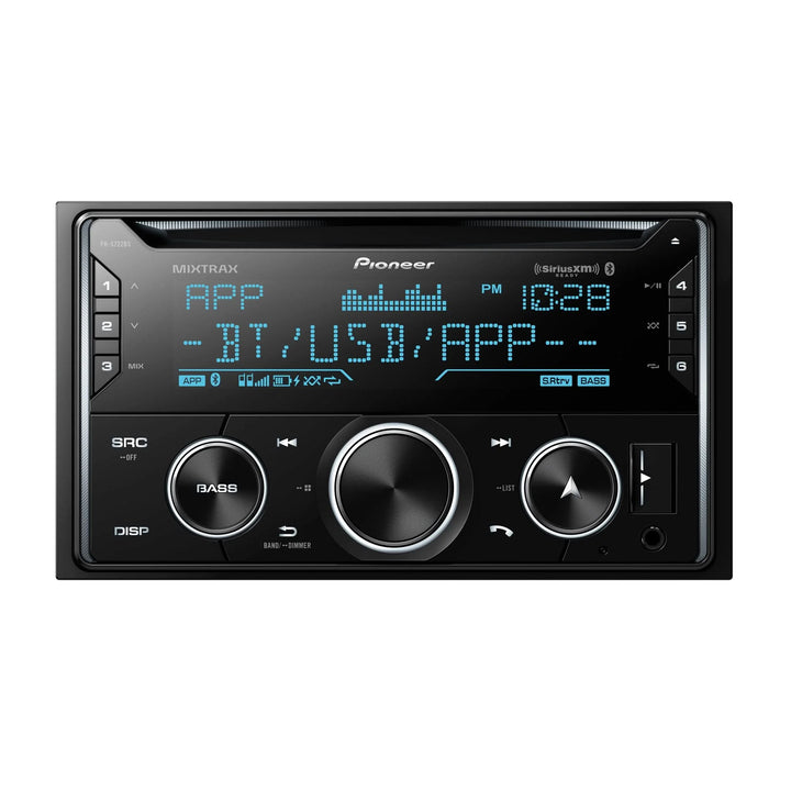 Pioneer FH-S722BS Double-Din CD Receiver with Bluetooth, Alexa and Smart Sync
