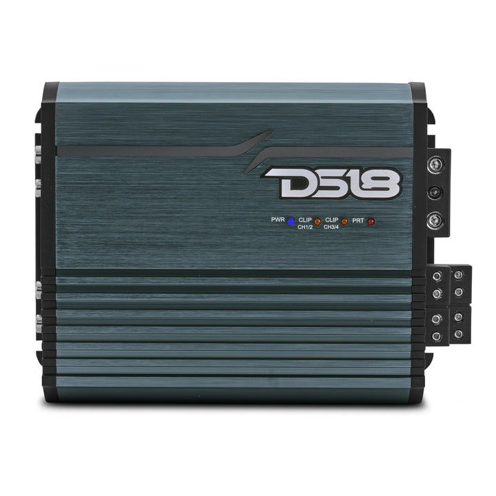 DS18 FRP-1.2K4 4-Channel Class D Amplifier - 4 x 300 Watts Rms @ 1-ohm