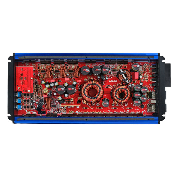 DS18 FRP-2.5K5 Full-Range 5-Channel Amplifier - 4 x 240 Watts Rms @ 4-ohm + 1200 Watts Rms @ 1-ohm