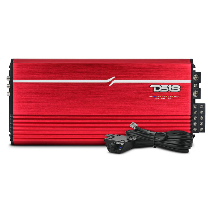 DS18 FRP-2.5K5 Full-Range 5-Channel Amplifier - 4 x 240 Watts Rms @ 4-ohm + 1200 Watts Rms @ 1-ohm