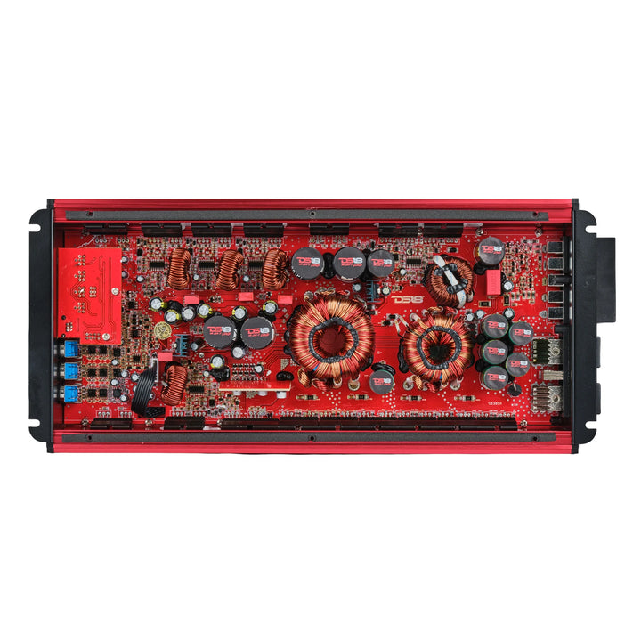 DS18 FRP-2.5K5 Full-Range 5-Channel Amplifier - 4 x 240 Watts Rms @ 4-ohm + 1200 Watts Rms @ 1-ohm