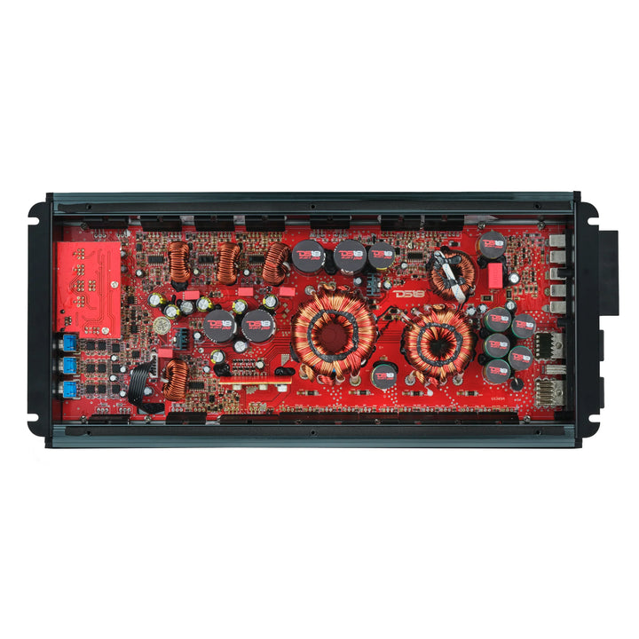 DS18 FRP-2.5K5 Full-Range 5-Channel Amplifier - 4 x 240 Watts Rms @ 4-ohm + 1200 Watts Rms @ 1-ohm