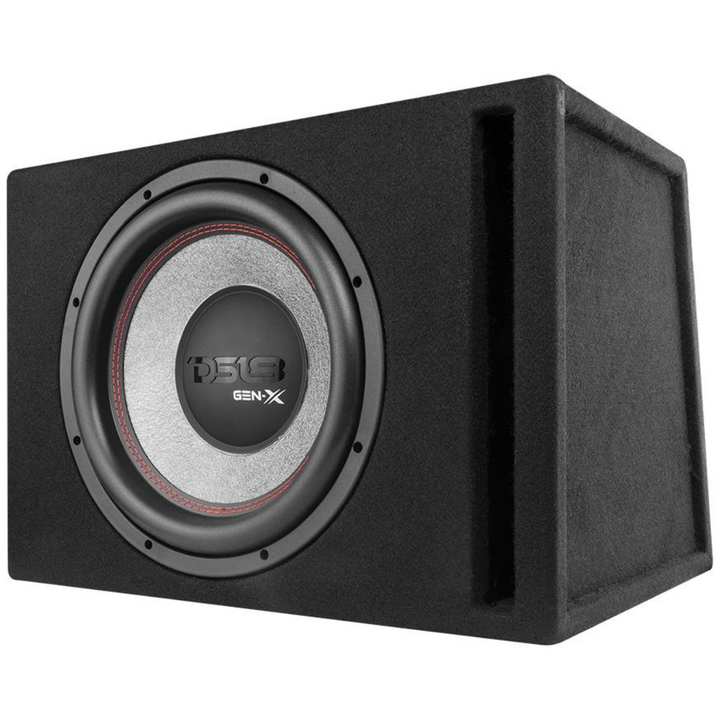 DS18 GEN-X112LD GEN-X124D Subwoofer de 12" con subcaja con puerto sintonizado a 35 Hz - 450 vatios Rms 2 ohmios