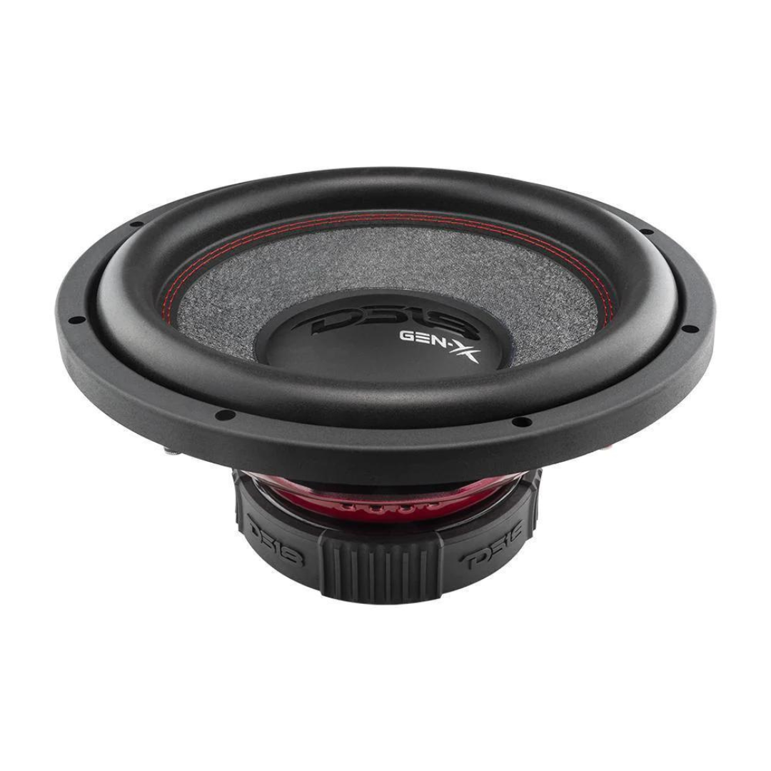 Subwoofer DS18 GEN-X124D de 12" con bobina móvil de aluminio negro de 2" - 450 vatios Rms 4 ohmios DVC