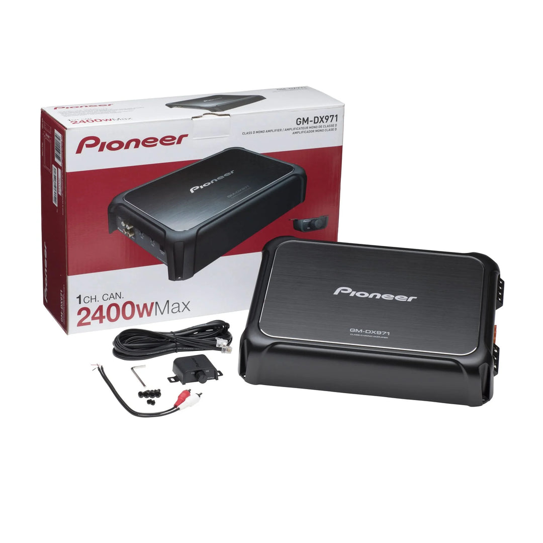 Pioneer GM-DX971 Monoblock Subwoofer Amplifier - 1200 Watts Rms @ 1-ohm